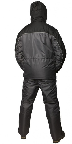 Зимний костюм для рыбалки Canadian Camper Denwer Pro цвет Black/Gray (2XL) фото 6
